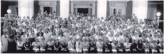 Phi Mu National Convention Group Photograph, June 24-29, 1950 (Image)