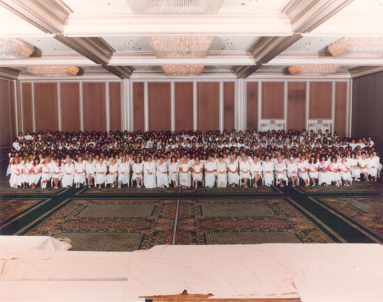 Phi Mu National Convention Group Photograph, July 1-5, 1988 (image)