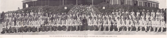 Phi Mu National Convention Group Photograph, June 23-29, 1929 (Image)