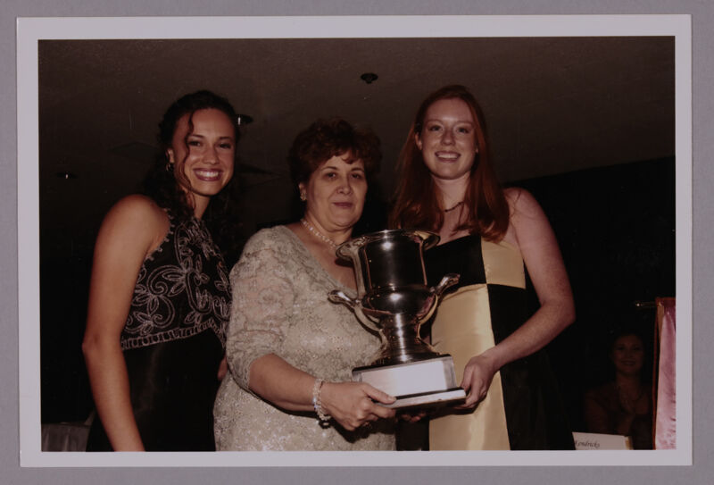 Mary Jane Johnson and Carnation Cup Winners at Convention Photograph, July 4-8, 2002 (Image)