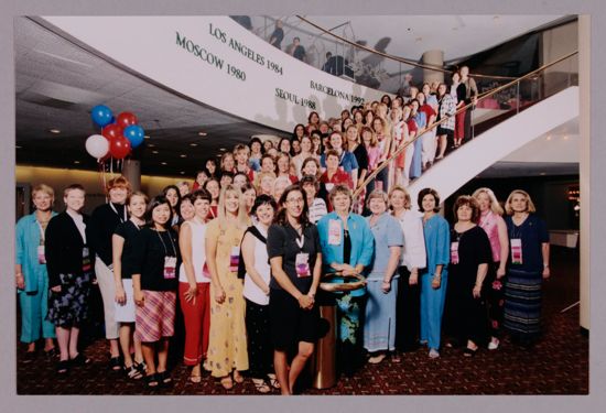 Phi Mu Officers at Convention Photograph 3, July 4-8, 2002 (image)