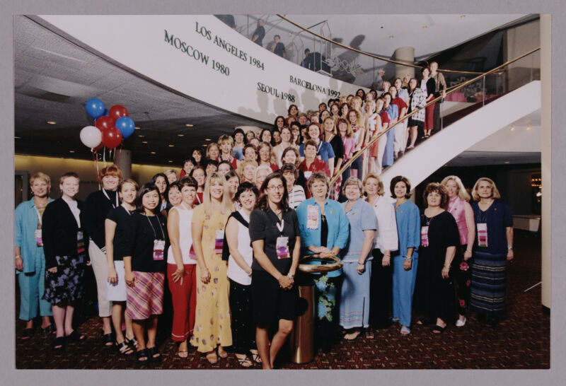 Phi Mu Officers at Convention Photograph 3, July 4-8, 2002 (Image)