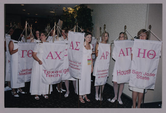 Parade of Banners at Convention Photograph, July 4-8, 2002 (image)