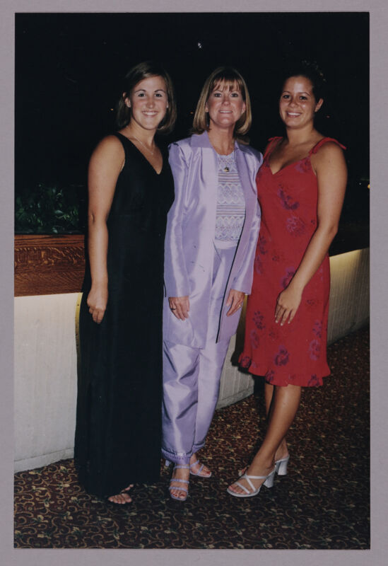 Three Phi Mus in Formal Wear at Convention Photograph 1, July 4-8, 2002 (Image)