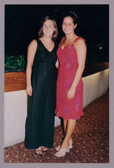 Two Phi Mus in Formal Wear at Convention Photograph, July 4-8, 2002 (image)