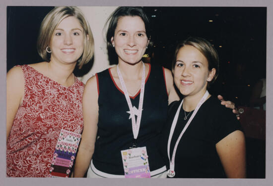 Kash, Markus, and Ward at Convention Photograph 1, July 4-8, 2002 (image)