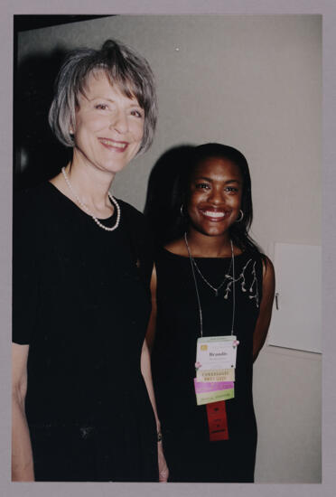 Pam Wadsworth and Brandis Davis at Convention Photograph, July 4-8, 2002 (image)