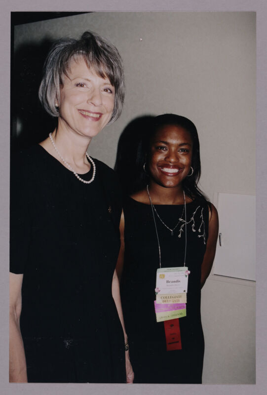 Pam Wadsworth and Brandis Davis at Convention Photograph, July 4-8, 2002 (Image)