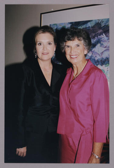 Alicia Haynes and Pat Sackinger at Convention Photograph, July 4-8, 2002 (image)