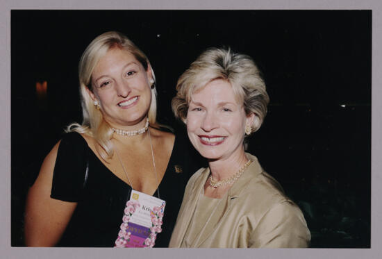 Kris Bridges and Betty Bonnet at Convention Photograph, July 4-8, 2002 (image)