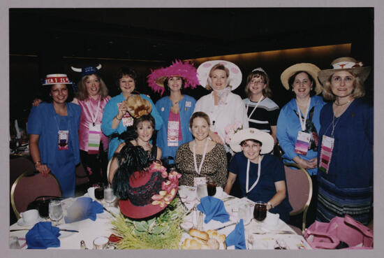 Group of 11 at Convention Officers' Luncheon Photograph, July 4-8, 2002 (image)