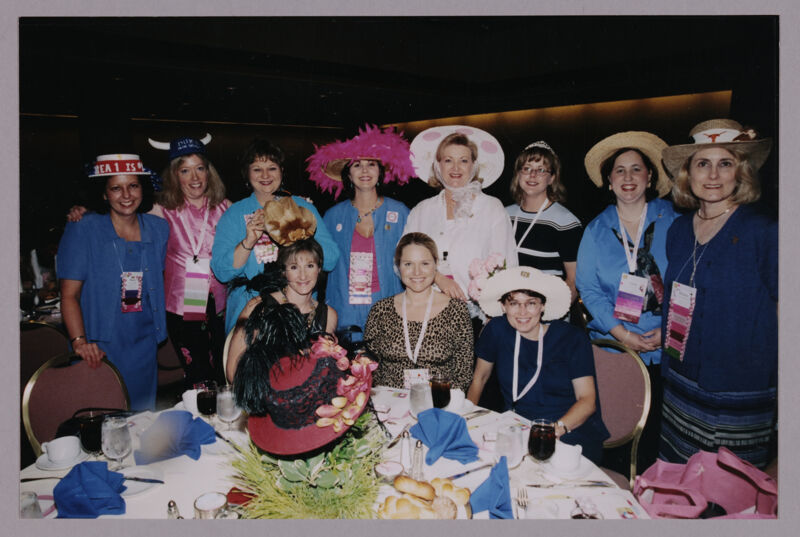 Group of 11 at Convention Officers' Luncheon Photograph, July 4-8, 2002 (Image)