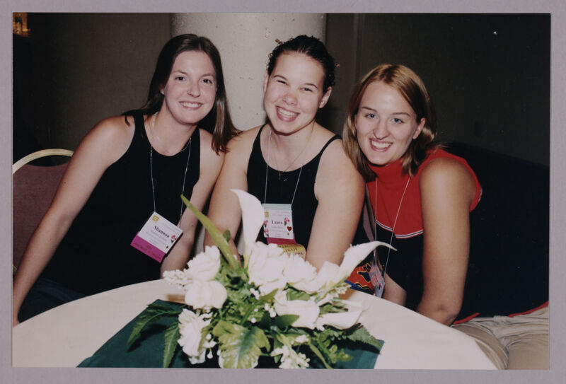 McGurk, Harra, and Unidentified at Convention Photograph, July 4-8, 2002 (Image)