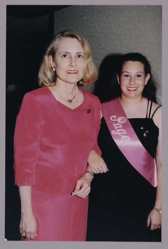 Donna Stallard and Page at Convention Photograph, July 4-8, 2002 (Image)