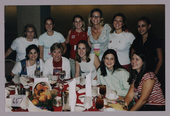 Group of 12 at Convention Luncheon Photograph, July 4-8, 2002 (image)