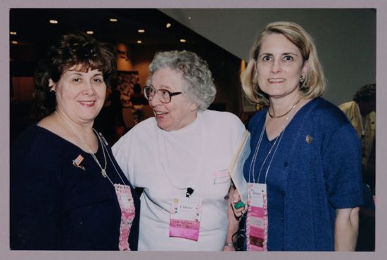 Johnson, Shepard, and Stallard at Convention Photograph, July 4-8, 2002 (image)