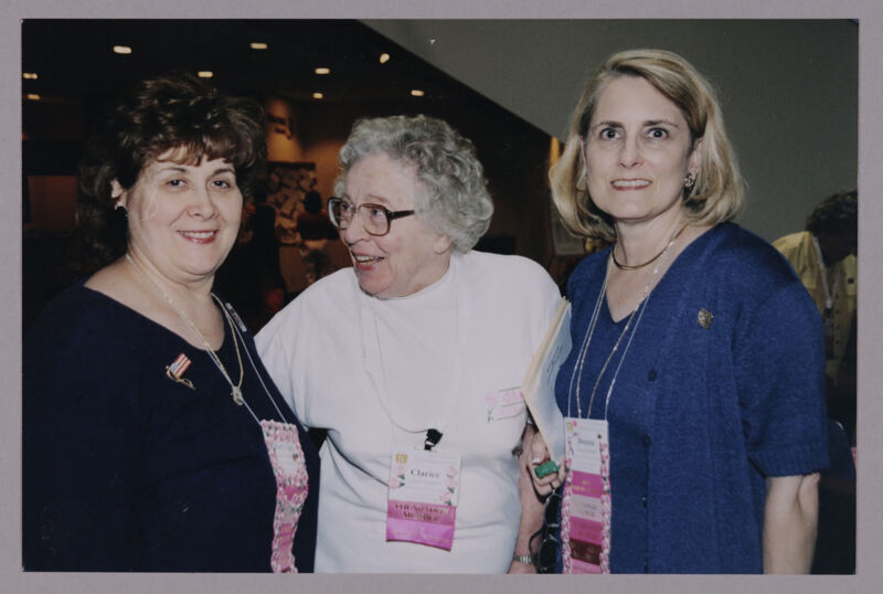 Johnson, Shepard, and Stallard at Convention Photograph, July 4-8, 2002 (Image)