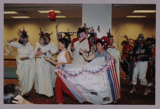 Kendricks, Stallard, Straguzzi, and McNamara at Convention Fourth of July Celebration Photograph 1, July 4, 2002 (image)