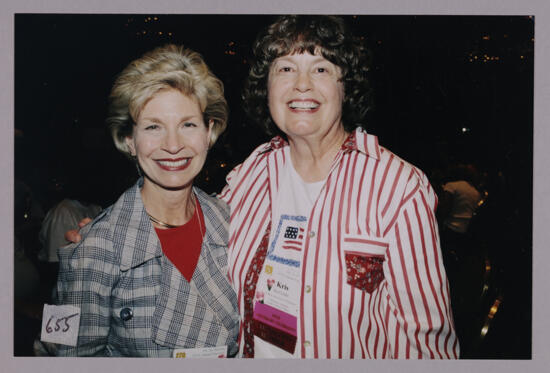 Betty Bonnet and Kris Links at Convention Photograph 2, July 4-8, 2002 (image)