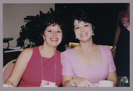 Two Phi Mus in Pink at Convention Photograph, July 4-8, 2002 (image)