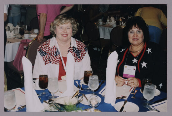 Unidentified and Diana at Children's Miracle Network Recognition at Convention Photograph, July 4-8, 2002 (image)