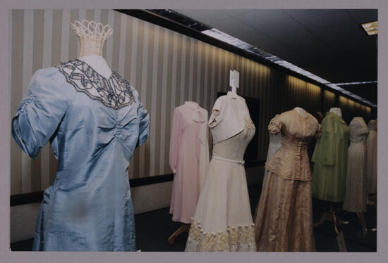 Dresses in Convention Historical Display Photograph 1, July 4-8, 2002 (image)