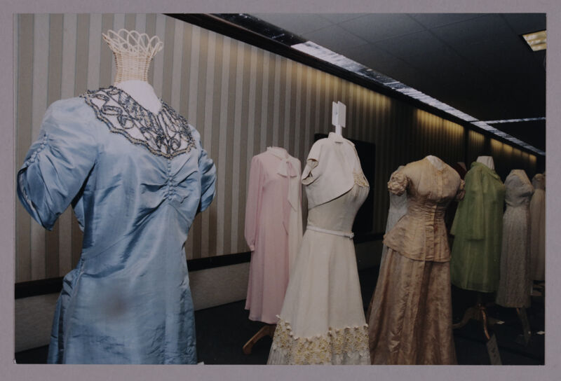Dresses in Convention Historical Display Photograph 1, July 4-8, 2002 (Image)