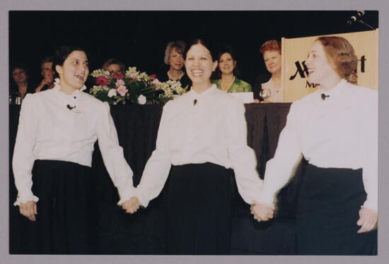 Three Phi Mus in Black and White at Carnation Banquet Photograph, July 4-8, 2002 (image)