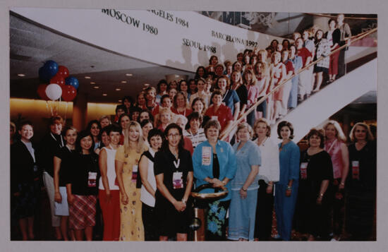 Phi Mu Officers at Convention Photograph 2, July 4-8, 2002 (image)