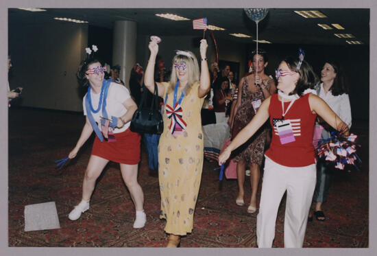 Phi Mus in Patriotic Parade at Convention Photograph 3, July 4, 2002 (image)