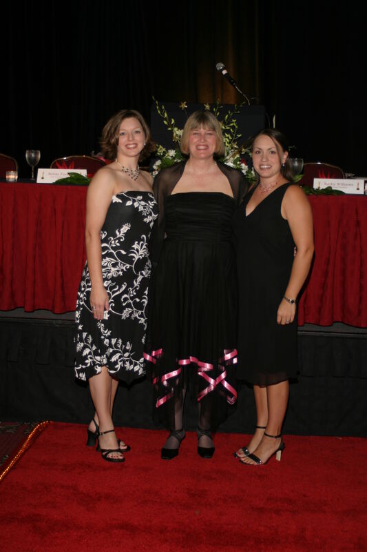 July 11 Three Unidentified Phi Mus at Convention Carnation Banquet Photograph 1 Image