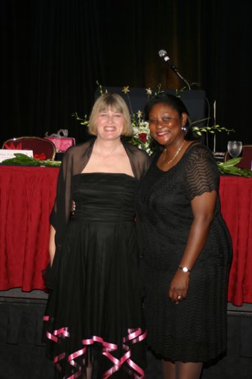 Two Unidentified Phi Mus at Convention Carnation Banquet Photograph 4, July 11, 2004 (image)