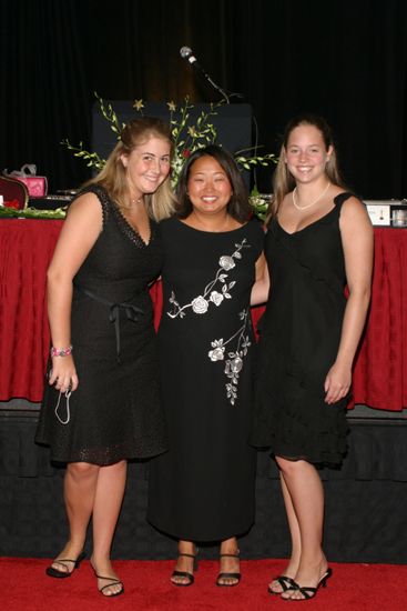 Three Unidentified Phi Mus at Convention Carnation Banquet Photograph 4, July 11, 2004 (image)