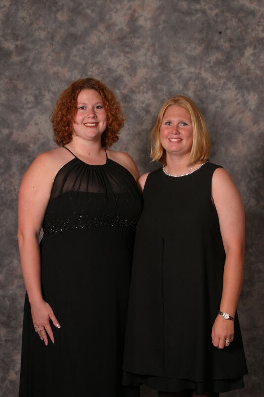 Two Unidentified Phi Mus Convention Portrait Photograph 13, July 11, 2004 (Image)