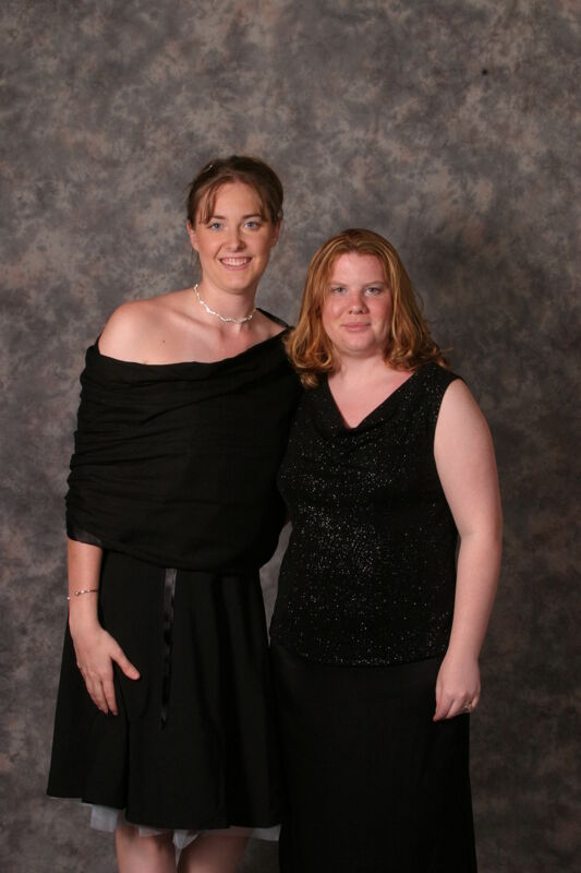 Two Unidentified Phi Mus Convention Portrait Photograph 11, July 11, 2004 (Image)