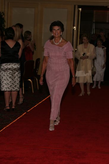 Patricia Sackinger Entering Convention Carnation Banquet Photograph, July 11, 2004 (image)