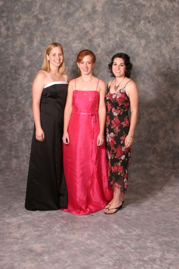 Three Unidentified Phi Mus Convention Portrait Photograph 2, July 11, 2004 (image)