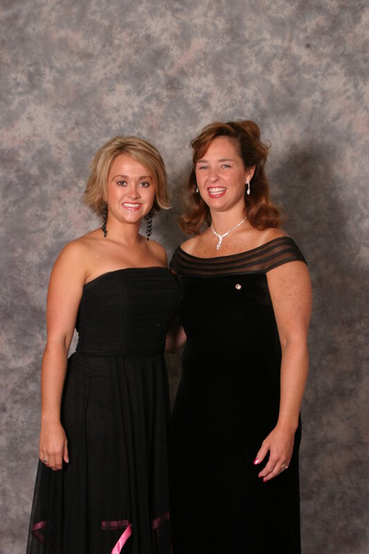 Two Unidentified Phi Mus Convention Portrait Photograph 8, July 11, 2004 (Image)
