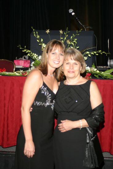 Two Unidentified Phi Mus at Convention Carnation Banquet Photograph 1, July 11, 2004 (image)