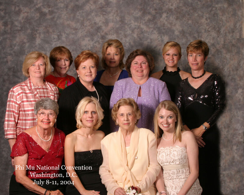 Group of 11 Convention Portrait Photograph 2, July 11, 2004 (Image)