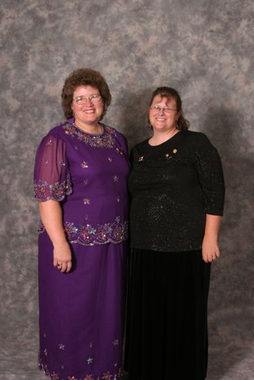 Two Unidentified Phi Mus Convention Portrait Photograph 6, July 11, 2004 (image)