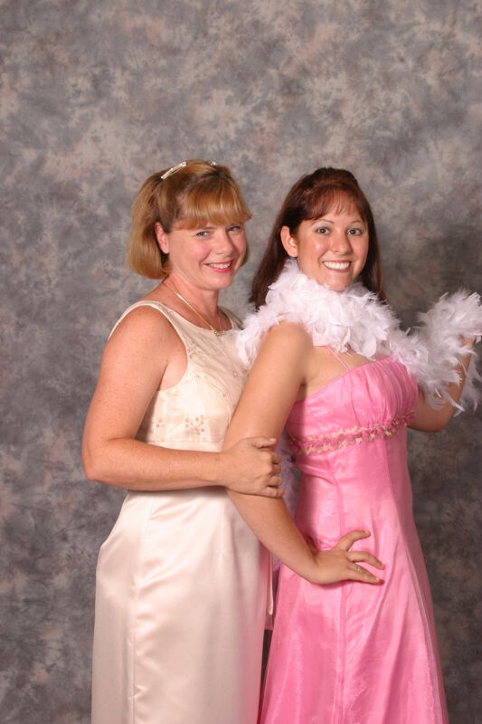 Two Unidentified Phi Mus Convention Portrait Photograph 7, July 11, 2004 (Image)