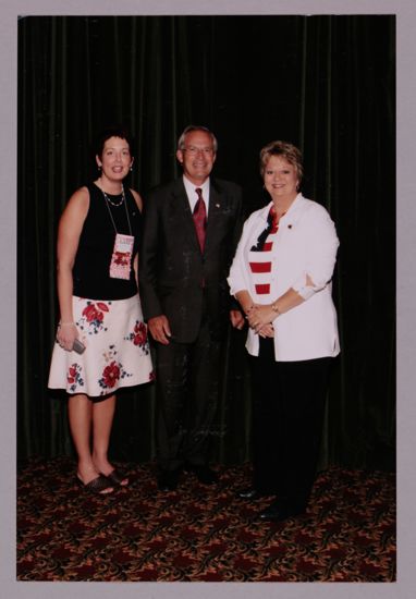 Wooley, Goss, and Williams at Convention Photograph 1, July 8, 2004 (image)