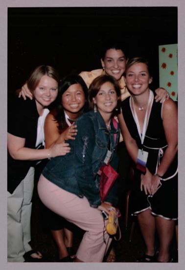 Five Phi Mus at Convention Photograph, July 8-11, 2004 (image)