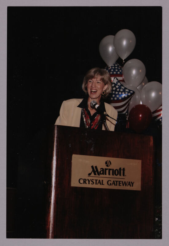 Gale Norton Speaking at Convention Photograph 1, July 8, 2004 (Image)