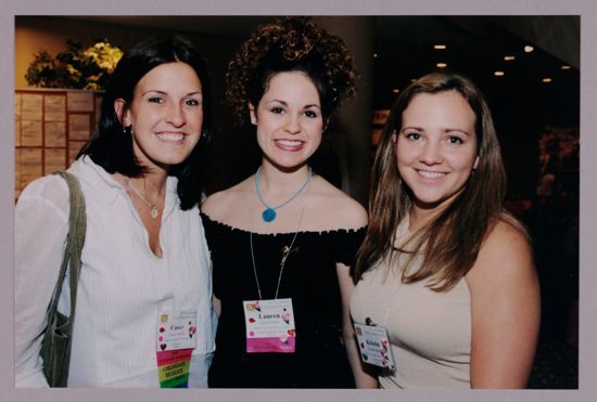 Shuler, Perry, and Unidentified at Convention Photograph, July 8-11, 2004 (image)