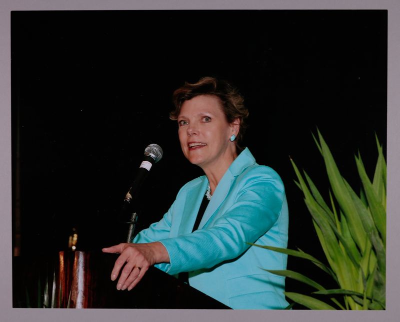 July 8-11 Cokie Roberts Speaking at Convention Photograph Image