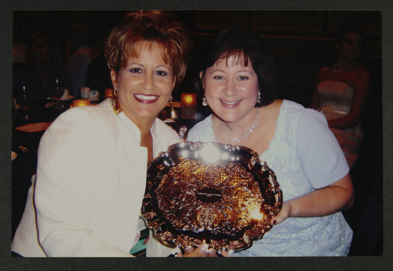 Sarah Conner and Robin Benoit With Convention Award Photograph, 2006 (Image)