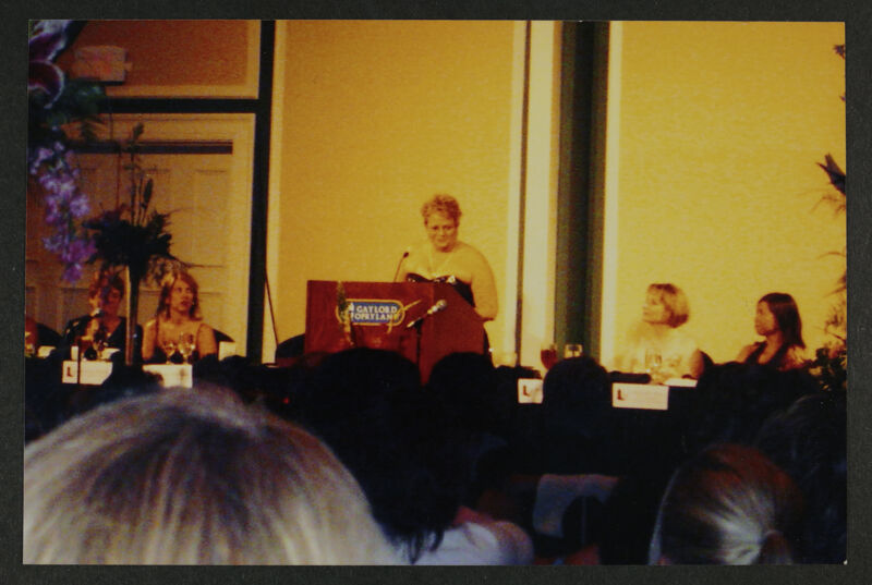 Kathy Williams Speaking at Convention Photograph, 2006 (Image)