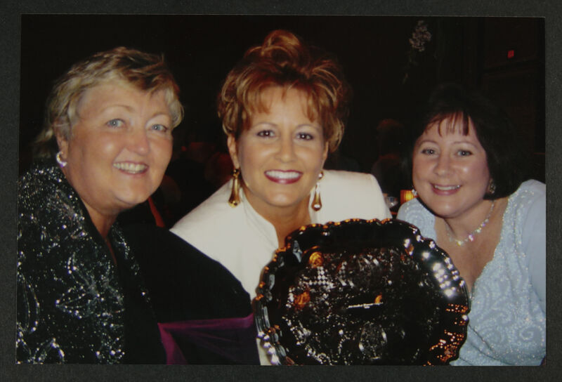 Watson, Conner, and Benoit With Convention Award Photograph, 2006 (Image)